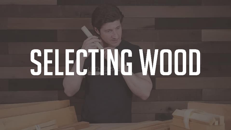 Selecting guitar bracing wood