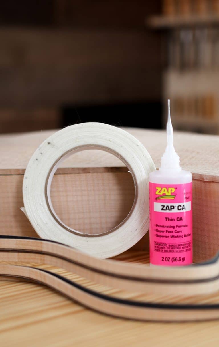 Adhesive Tape For Guitar Making (The Luthier's Guide)