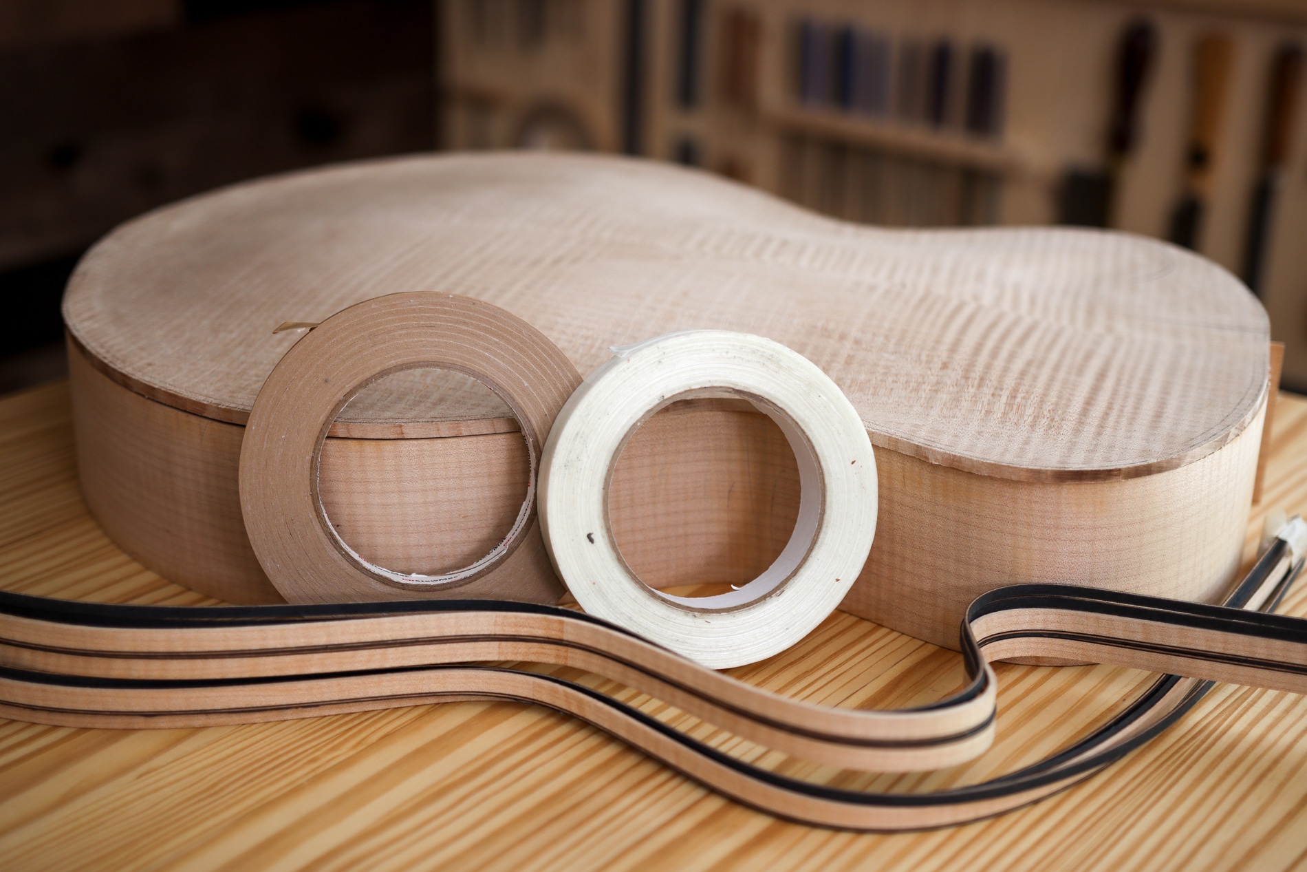 Adhesive Tape For Guitar Making (The Luthier's Guide)