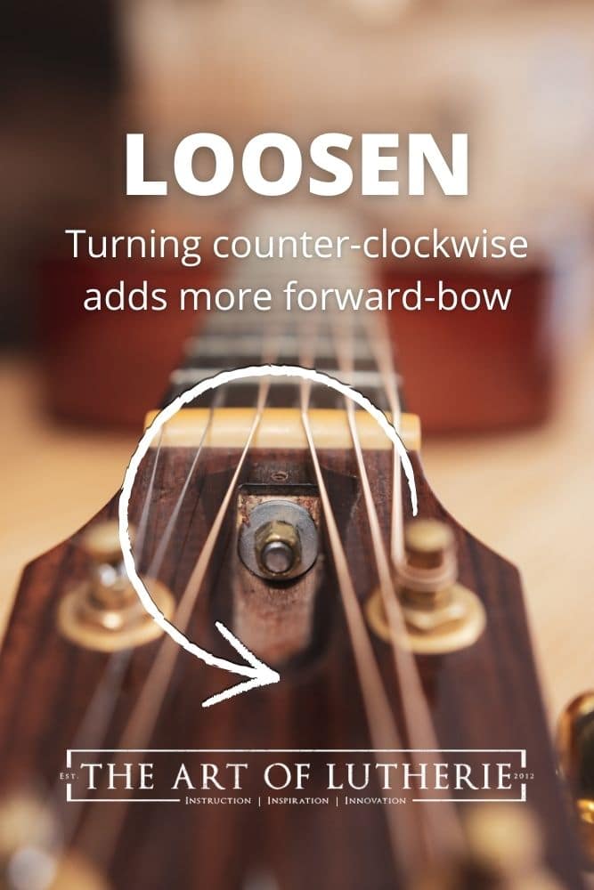 Loosen Truss Rod