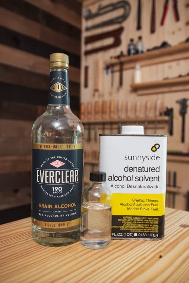 FRENCH POLISH SHELLAC, ALCOHOL, OILS & TECHNIQUE