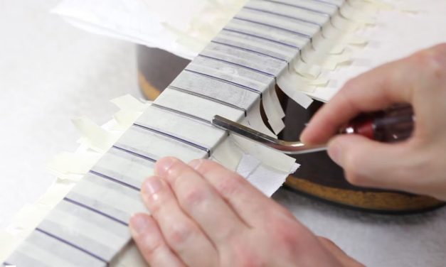 How To Use A Fret Crowning File