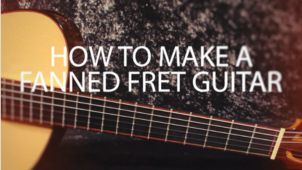 How To make A Fanned Fret Guitar